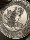Vintage Hudson Pewter 5 3 4    Plate