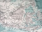 1922 Map Of Indian Ocean Saudi Arabia India Singapore China Indonesia Africa