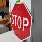 Stop Sign 30  Authentic Retired Street Traffic Road Sign Lot 12-448