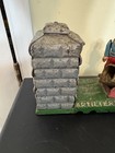 Vintage Cast Iron  artillery Bank  Mechanical Coin Bank