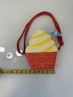 Disney Park Merchandise Dole Whip Purse Yellow And Orange Poly