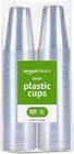 Basics Small Disposable Clear Plastic Cups  9oz  100 Count  Free Shipping  New  