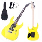 New 170 Style Yellow Rosewood Electric Guitar Kit Hsh Pickup W  Bag Accessories