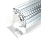 12  Finned Aluminum Double Pass Transmission Trans Cooler - Dual Line Universal