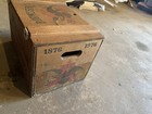 Vintage 1976 Budweiser Anheuser- Busch Inc  Wooden Box   Crate 18  X 12  X 11 