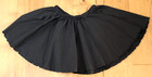 Danskin Black Ballet Skirt Girls 4 5 6 Elastic Waist Dance Accessory