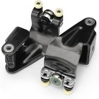 1pair Left Right Center Mount Sliding Door Rollers For 05-10 Honda Odyssey