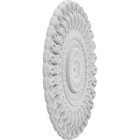 Ekena Millwork Rosc030x060ogluf 3 W X 6 H X 1 2 P Medium Oglesby Rosette White