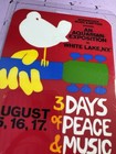 Woodstock 3 Days Of Peace   Music Commemorative  All Access Backstage Pass