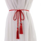 2pcs Tassel Curtain Tiebacks Curtain Holdbacks With Tassel For Home  Red