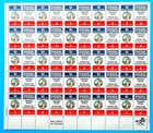 Us Postage Stamps Face Value  45  Unused Lot  49 Sheets Blocks Honor Military