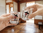 Korean Drunken Scholars Trio Color-changing Mini Cup Set 3p with Kim Hong-do Art