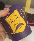 Mardi Gras Purple Can Koozie Insulated Sleeve  New