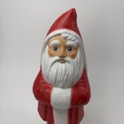 Vintage Chalkware Primitive Style Santa Christmas 9 5 