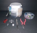 Cousin D i y  Mega Tub Glass Seed Beads Jewelry Making Kit  Multi-colored