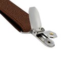 Brown Suspenders For Boys Kids Girls And Toddlers Baby - Adjustable Elastic 1   