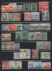 Iceland 1902-1990s Collection Of Several Hundred Mint   Used On 9 Stock Cards