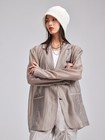 Women s Summer Long Sleeve Lapel Collar Button Sunscreen Blouse Loose Thin Shirt