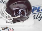 Will Rogers Signed Mississippi State Msu Bulldogs Mike Leach Mini Helmet Jsa Coa