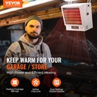 Electric Garage Heater  10000-watt Digital With Remote Ceiling wall Mount
