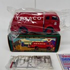Ertl Texaco 1949 White Tilt Cab Tank Truck Die Cast Metal Locking Bank W  Key