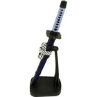 Bladesusa Samurai Sword Letter Opener-display Stand-cord Wrapped   Molded Sheath