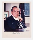 President Richard Nixon 8  X 10  Signed Color Photo -- Psa dna Coa Guaranteed