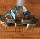 Set Of 6 Iraqi Niello Silver Napkin Rings 