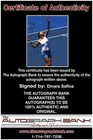 Dinara Safina Signed Tennis 8x10 Photo W certificate Autographed  a0001 