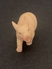 Vintage Miniature Pig Figurine 1 5  Height Resin Country Farm Animal