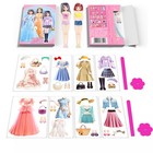 Magnetic Dress Up Dolls  Magnetic Doll Dress Up Kits Magnetic Paper Dolls Pre