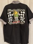 Metallica Vintage Button Up Bowling -1997 Gimme Fuel Tour Concert Metal Rare L