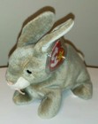 Ty Beanie Baby - Nibbly The Bunny Rabbit 6  New Mwmts Plush Stuffed Animal Toy