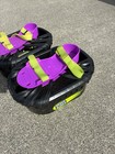 Vintage 90s Moon Shoes Purple Anti-gravity Trampoline Toy Platform Shoes