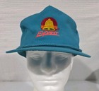 Vintage Taco Bell Express Hat Snapback Teal Cap 90s 