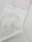 New Rachel Ashwell Shabby Chic Pink Candy Cane Christmas Stocking