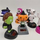 Solar Powered Dancing Swinging Animated Bobble Dancer Car Decor Halloween Xmas