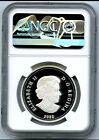 2022  1 Canada Silver Dollar Proof Ngc Pf70 Qe Ii Platinum Jubilee Dual Portrait