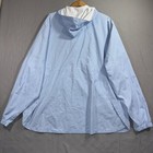 Footjoy Hydrolite X Jacket Mens 3xl Light Blue Hooded Golf Rain Windbreaker