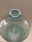 5 Gallon Aqua Blue Glass Water Bottle Jug Stamped 1928