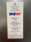 Sleepover 2004 Rare Promo 4 x9  Screening Invite