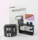 Canon Speedlite 600ex-rt Flash With Off-camera Trigger Combo Kit With Extras
