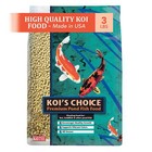 Pond Fish Food Floating Pellets  3 Lb
