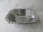 Arthur Court 9 75  Serving Bowl Serveware Footed Aluminum Grape Leaves Vine 2001