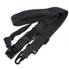 Tactical 3-point Black Rifle Gun Sling Bungee Rifle Gun Sling Adjustable Strap