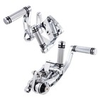 Billet Aluminum Chrome Forward Control Kits For Harley Softail Heritage 00-17