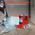 Abestorm 2-sided Intake Air Filtration Systems Tabletop Dust Collector 1050cfm
