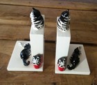 Kliban Ceramic Cats Bookends Made By Taste Setter Sigma In Japan
