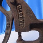 Vintage Best Yet Bench Top Press Rivet Tool Leather Punch Cobbler Saddle