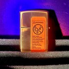  brand New vintage Zippo Lighter 1997 Native American Indian Chief Brass Plated